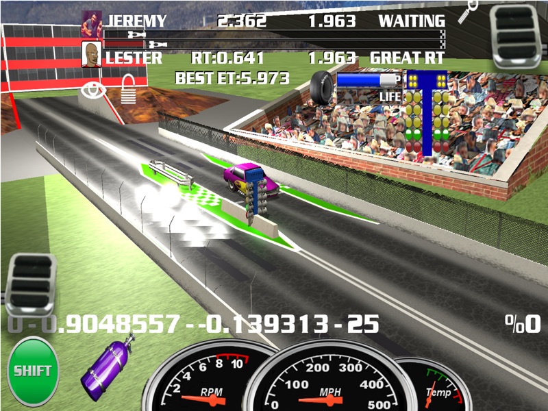 Burn Out Drag Racing 2016 screenshot 4