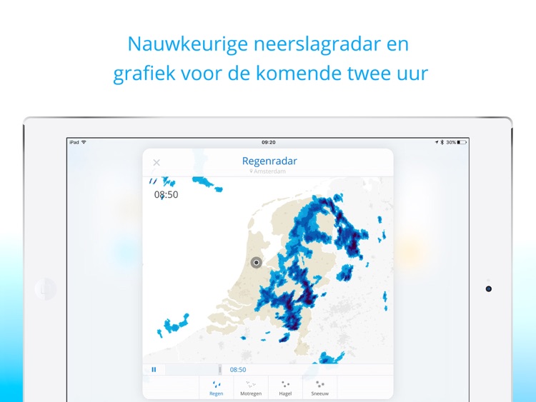 Weeronline voor iPad: jouw weer en regenradar screenshot-3