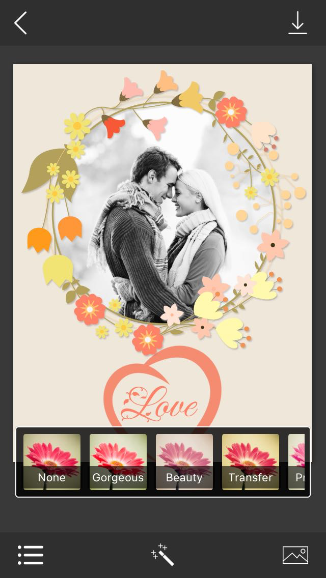 Flower Photo Frames - Elegant Photo frame for your lovely moments