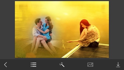 Miss You Photo Frames - Instant Frame Maker & Photo Editor Screenshot