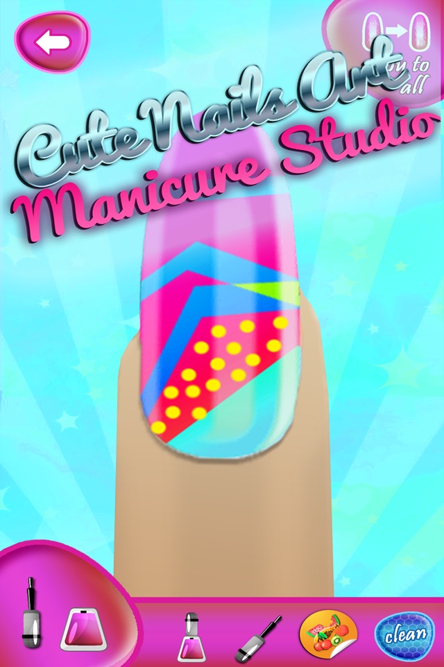 Cute Nails Art Studio - Modern and Fashionable Manicure Design.s for Girls screenshot 2
