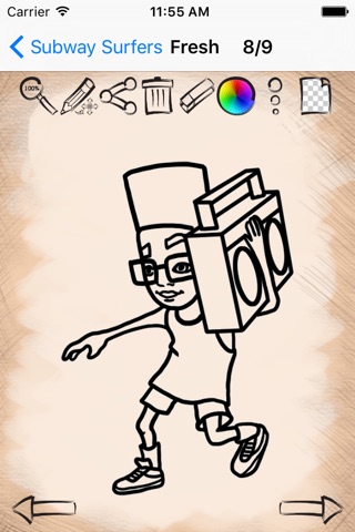 Art of Draw for Subway Surfers screenshot 4