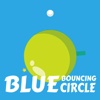Blue Bouncing Circle