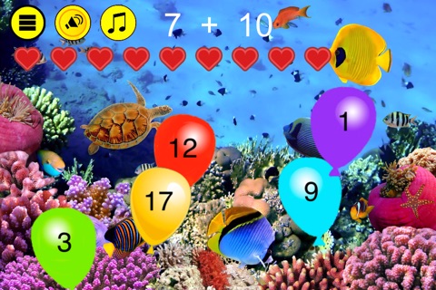 Add-Subtract Balloon Pop Lite screenshot 2