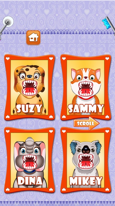 Pet Vet Dentist Doctor - Games for Kids Free screenshot 4