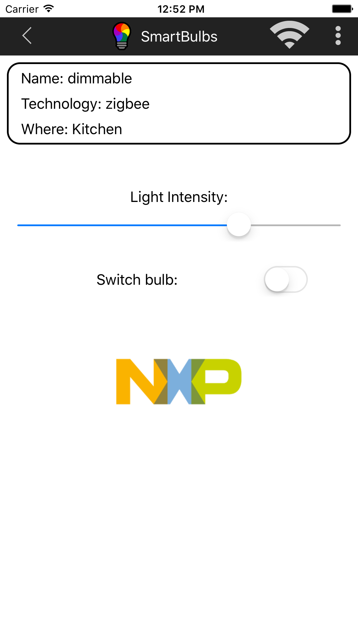 NXP - SmartBulbs