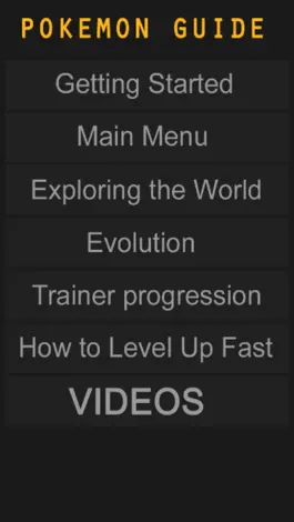Game screenshot GUIDE for POKEMON GO Tips Secrets Strategy Video mod apk