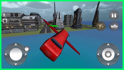 How to cancel & delete Floating Limo Flying Car Simulator - Futuristic Driving Stunts - Airplane Flight Pilot from iphone & ipad 1