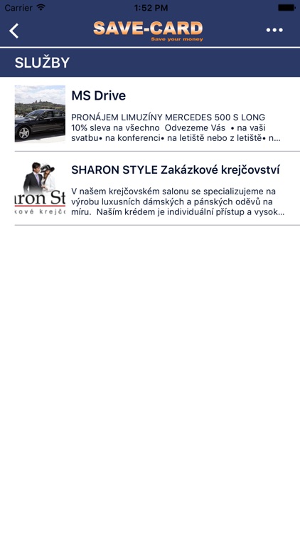 Save Card Ostravsko screenshot-3