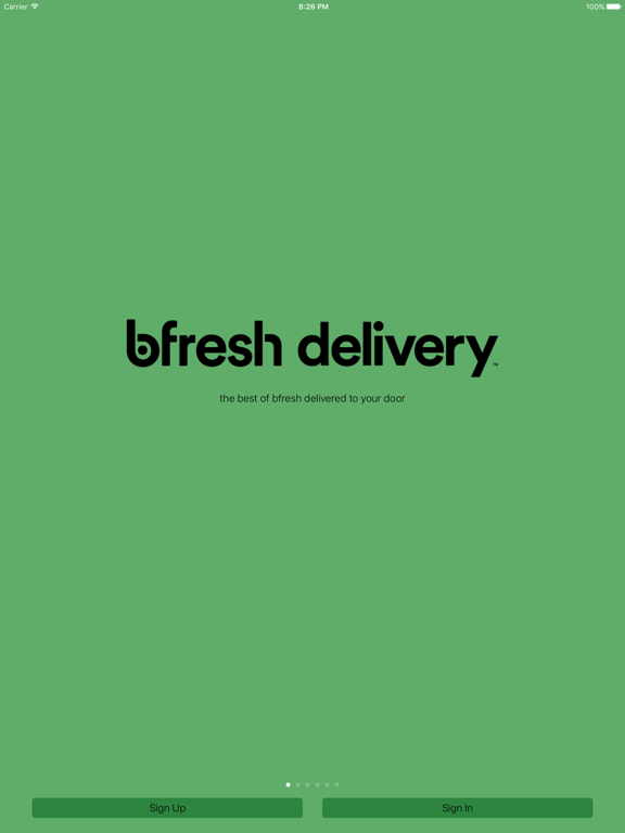 Screenshot #4 pour bfresh delivery