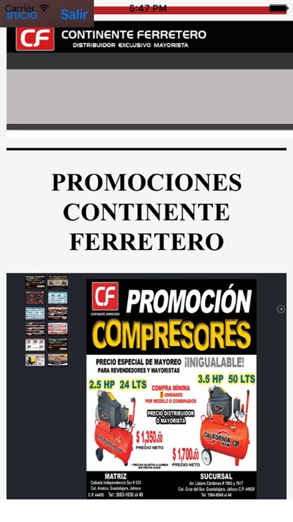 Continente Ferretero