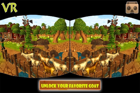 VR Angry Goat Simulator 3D screenshot 4