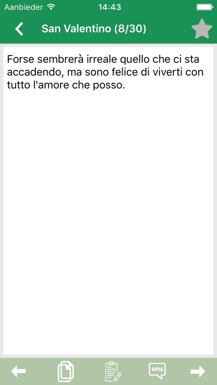 Cute SMS (Italian) - Send emotional message to the family, friends and loved ones.