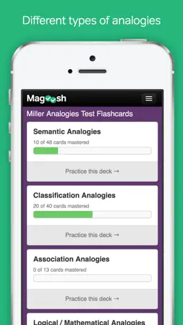 Game screenshot Miller Analogies Test Practice Flashcards hack
