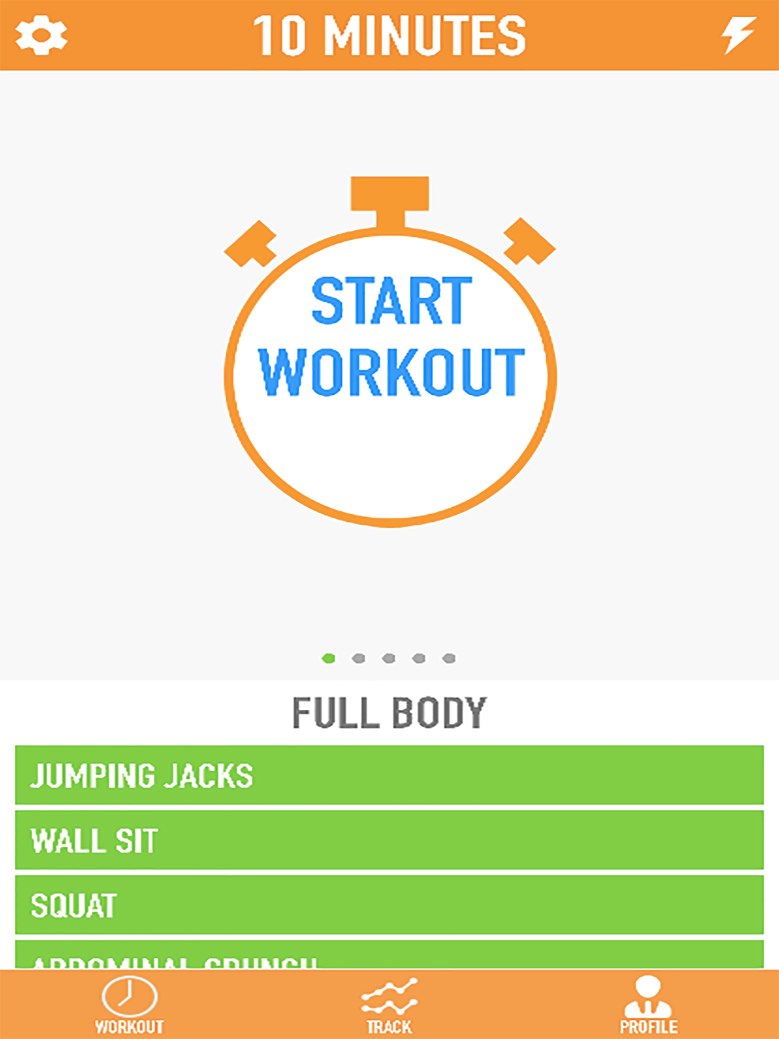 10 Minute Workout: Short Intense Fitness Workouts screenshot 4