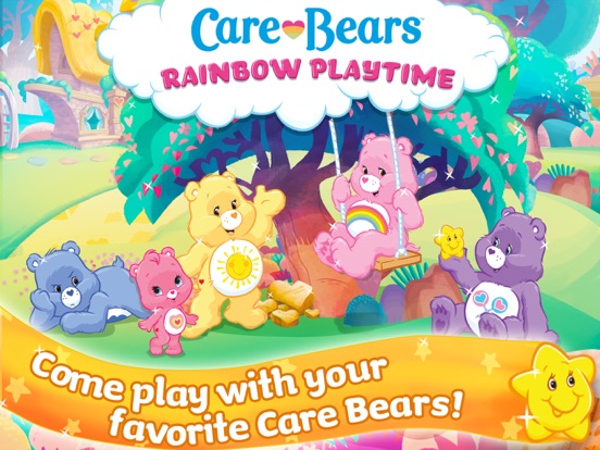 Care Bears Rainbow Playtime iPad app afbeelding 1