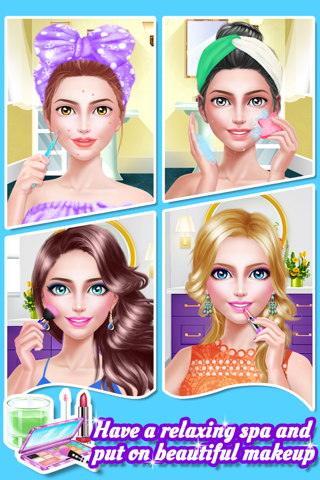 Mommy & Daughter Summer Fun Salon - Holiday Spa, Makeup Dressup Game for Girls screenshot 3