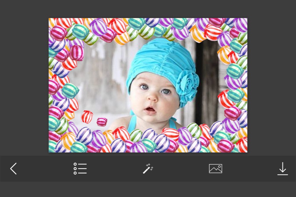 Candy Photo Frames - Make awesome photo using beautiful photo frames screenshot 4