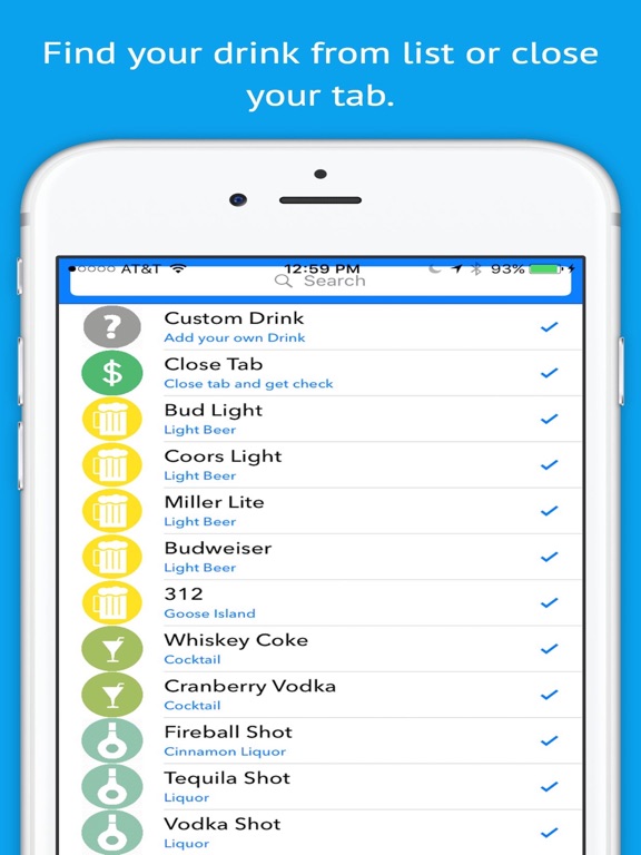 DrinkPLZ iPad screenshot 4 - Food & Drink app