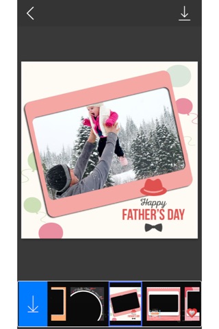 Father's Day Photo Frames - make eligant and awesome photo using new photo frames screenshot 3