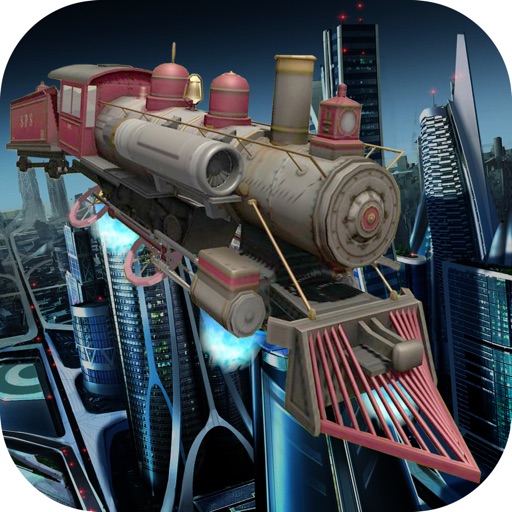 Flying Train Simulator 3D Free 2016 icon