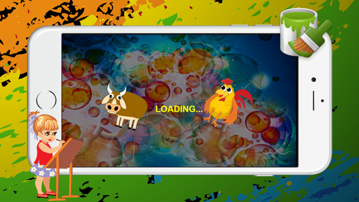 Stuffed animals painting coloring books for adults and kids