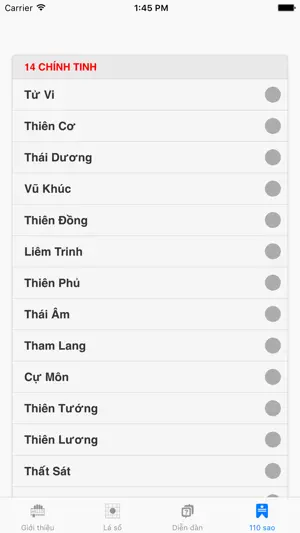 Lá số Tử Vi screenshot 2