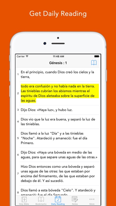 How to cancel & delete Spanish Bible: Easy to use Bible app in Spanish for daily offline Bible Book reading from iphone & ipad 2