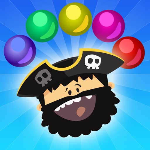 Pirates Island Pop Bubble Shooter Game - Free Poppers Ball Mania Saga For Kids Icon