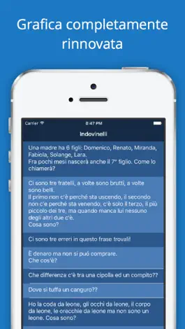 Game screenshot Indovinelli e rompicapo mod apk