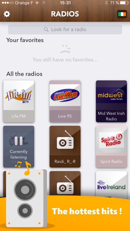 Irish Radio Éireann access all Radios Ireland