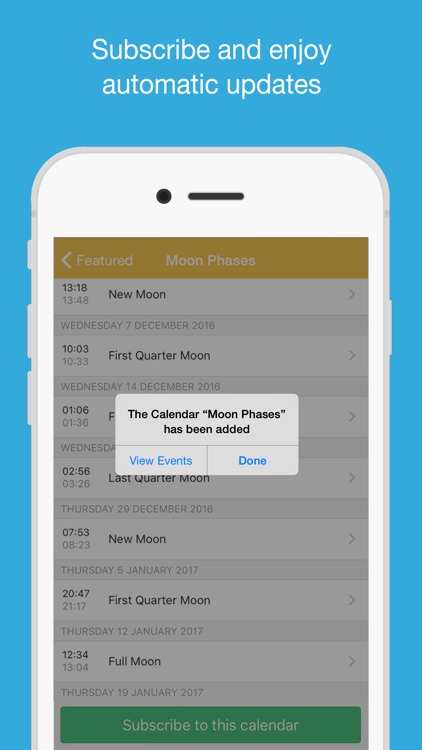 Full Moon Calendar (MoonCal)