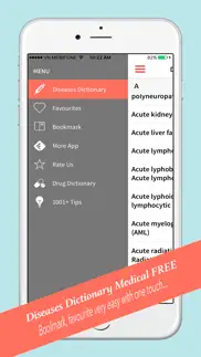 diseases dictionary medical iphone screenshot 3