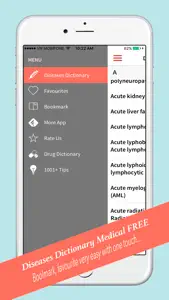 Diseases Dictionary Medical screenshot #3 for iPhone