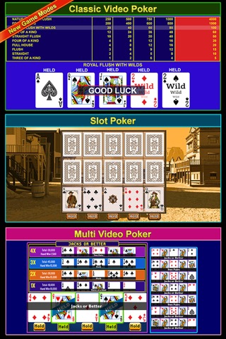 Video Poker  - FREE Multihand Casino Free Video Poker Deluxe Gamesのおすすめ画像1