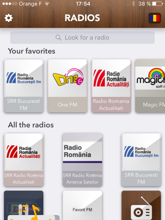 Romania radios: Toate posturile de radio gratuite su App Store