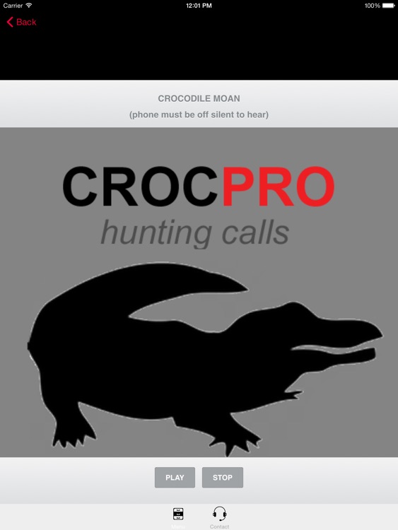 REAL Crocodile Calls & Crocodile Sounds! -- BLUETOOTH COMPATIBLE screenshot-0