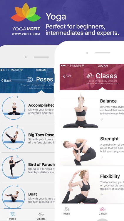 Yoga - Poses & Classes