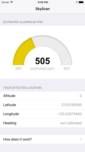 Chemtrail Detector