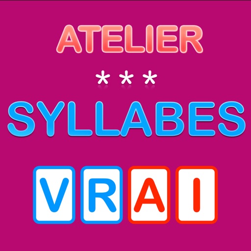Atelier des syllabes iOS App