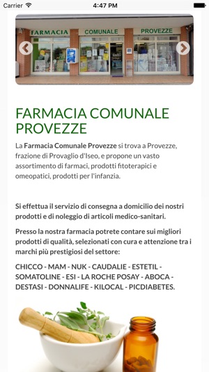 Farmacia Comunale Provezze