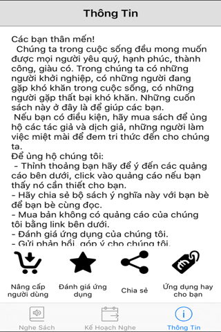 Nghĩ giàu và làm giàu audio - Offline screenshot 2