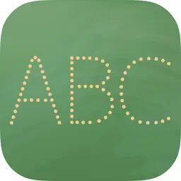 Write ABC Free Game for Children: Learn to writing letter and numbers HD app icon