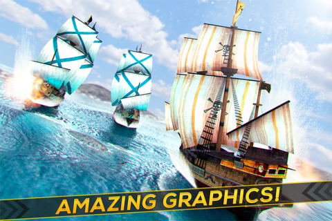 Pirates Of The Ocean | Epic Ship Driving Adventure Game for Free screenshot 2