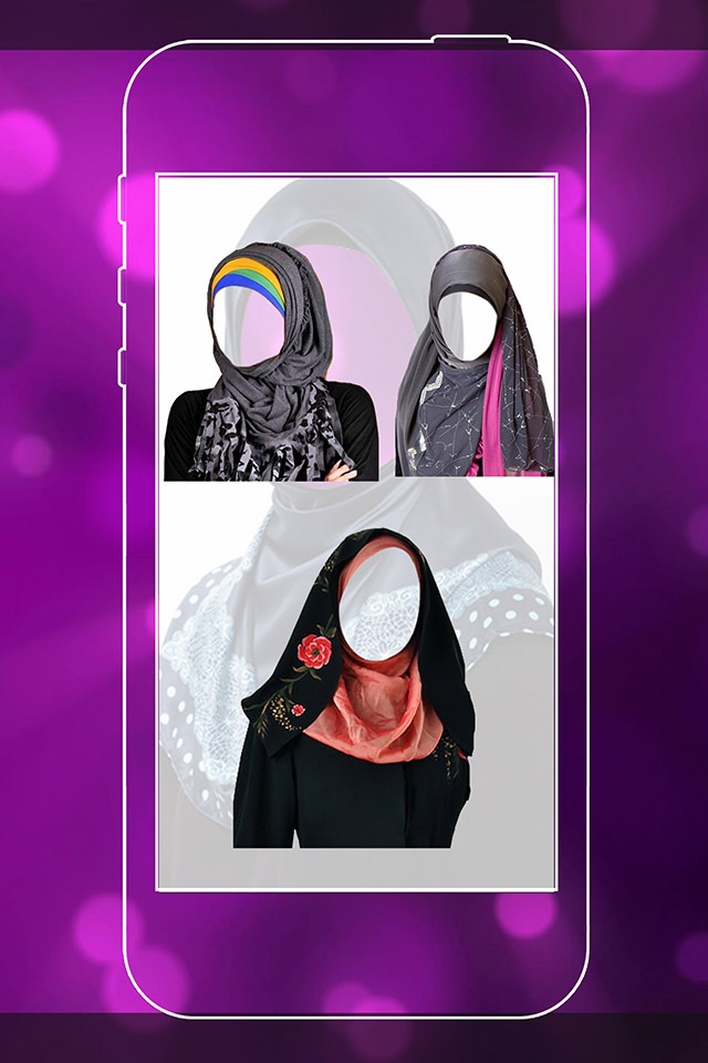 Muslim Girl Face Maker App - Try Hijab To See How Would You Look On Islamic Dress screenshot 3