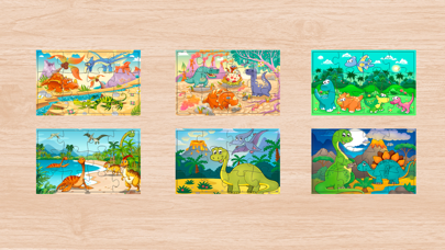 Screenshot #2 pour Dinosaur Puzzle for Kids - Dino Jigsaw Jeux Gratuit pour un enfant en bas âge et d'âge préscolaire Jeux d'apprentissage