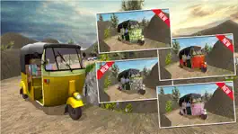 Game screenshot Off road tuk tuk auto rickshaw driving 3D simulator free 2016 - Take tourists to their destinations through hilly tracks mod apk