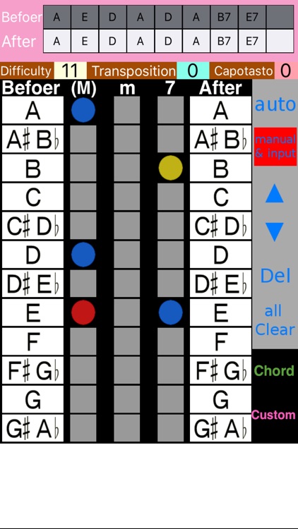 Ukulele Chord Changer