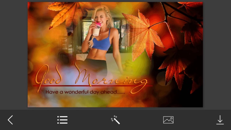 Good Morning Photo Frames - Instant Frame Maker & Photo Editor