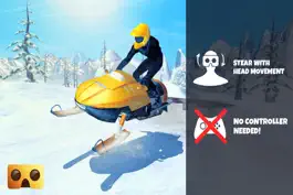Game screenshot Snowmobile Simulator : VR Game for Google Cardboard mod apk